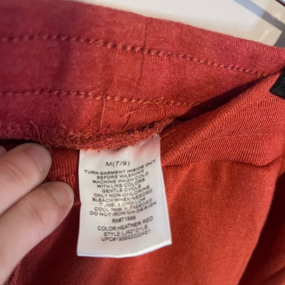 Looney Tunes Graphic Jogger Sweatpants Bugs Bunny Tweety Maroon medium classic - Picture 5 of 7